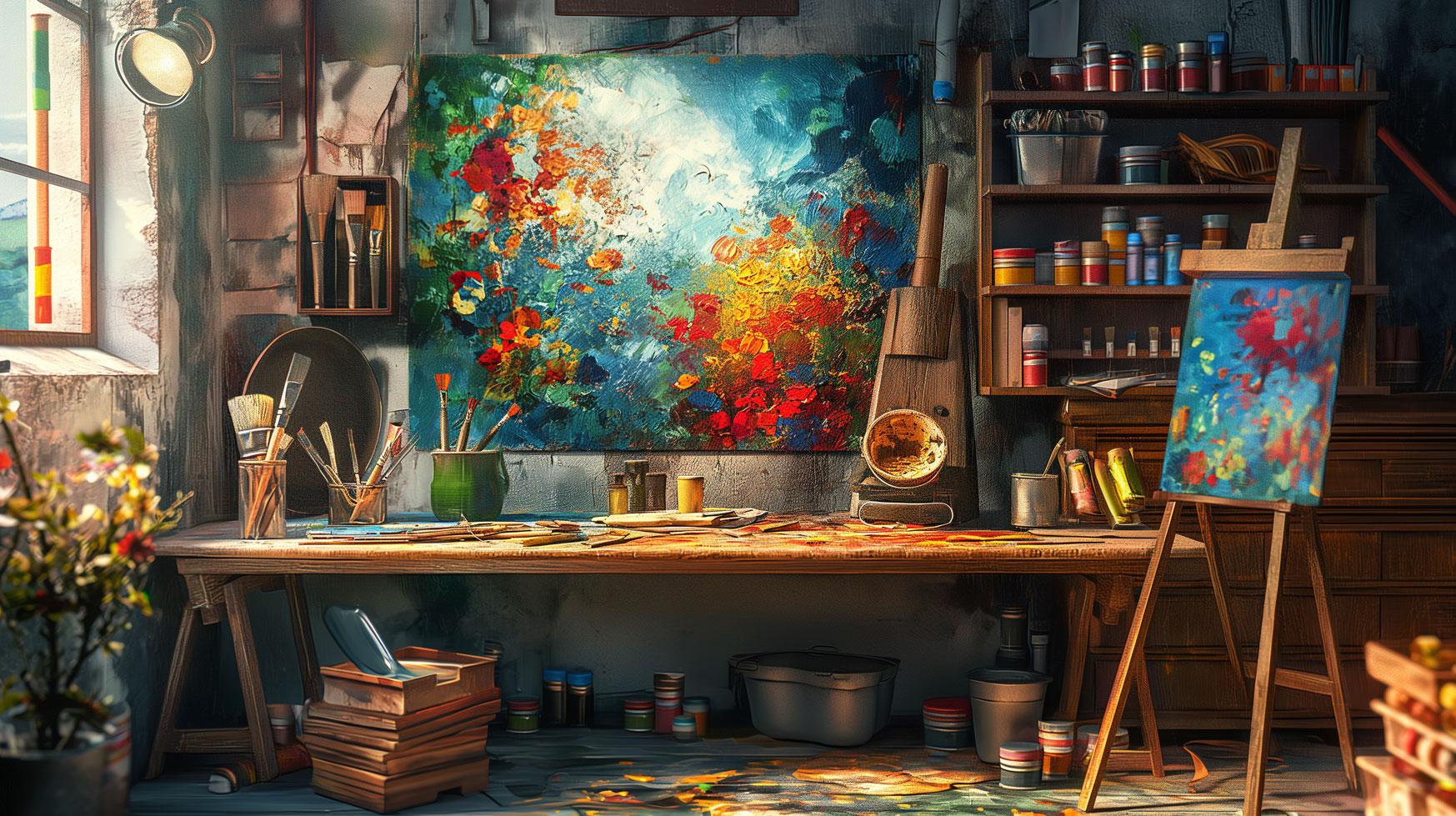 workshop background image