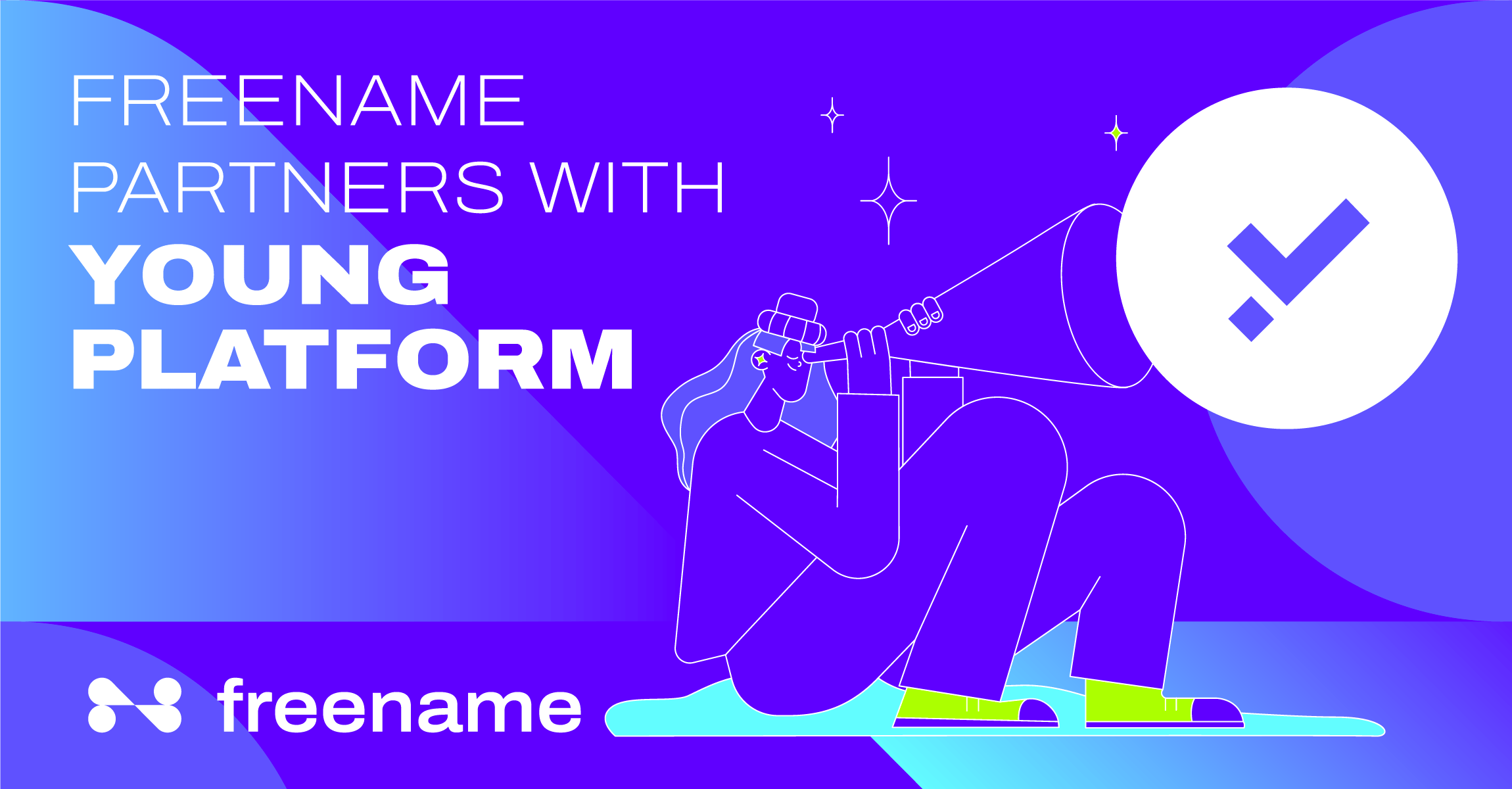 Freename Partners with Young Platform blog