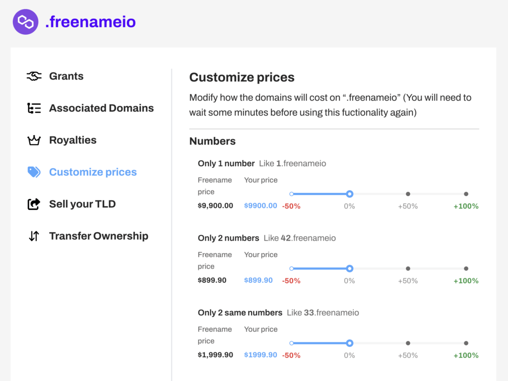 web3 domains registrar