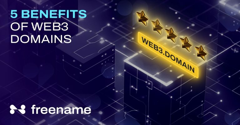 Benefits of Web3 domains