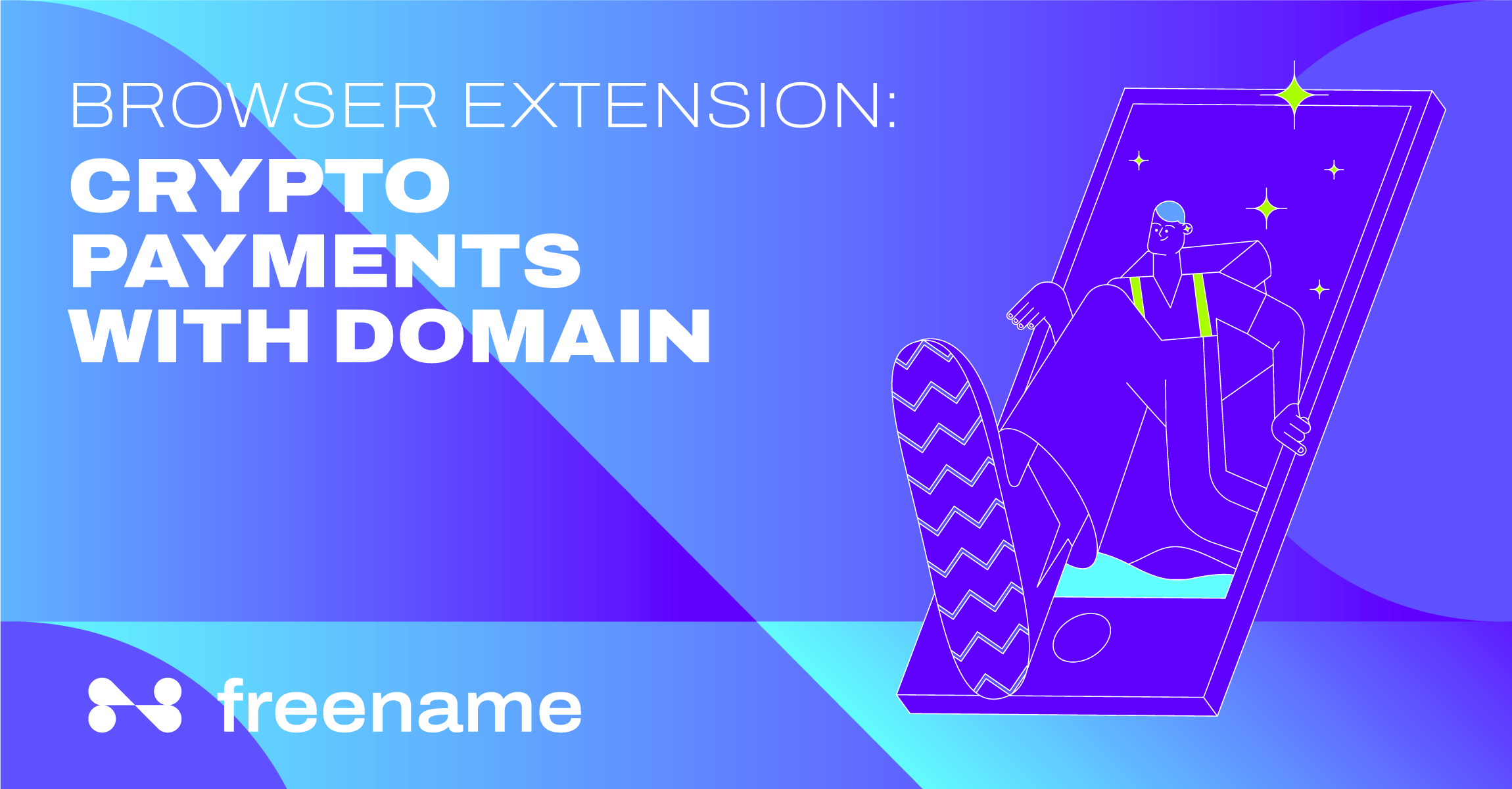 Browser Extension: Crypto Payments with Domain