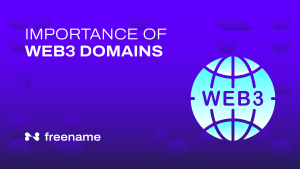 Importance of Web3 Domains