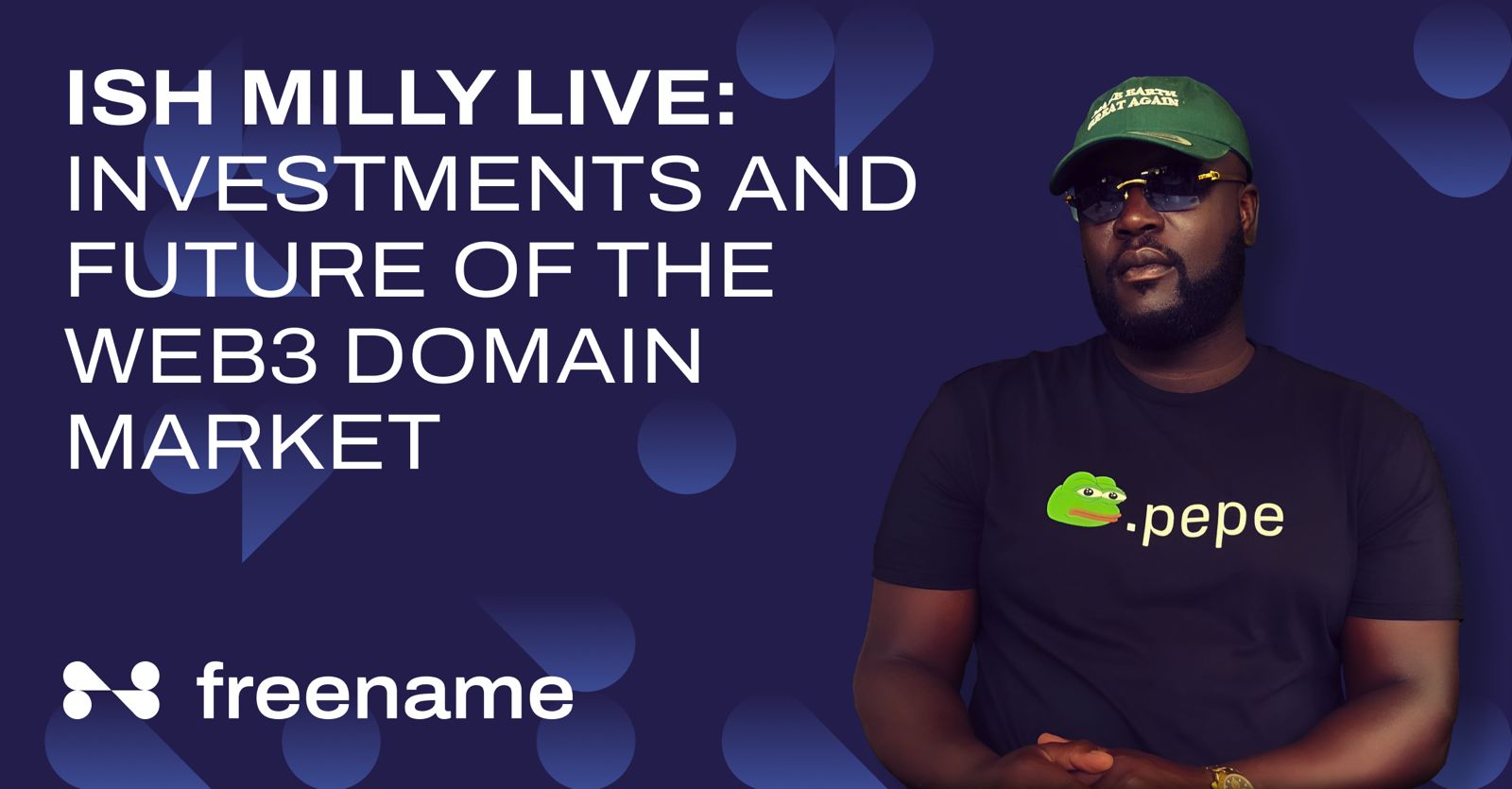 Ish Milly Live: Investments and Future of the Web3 Domain Market