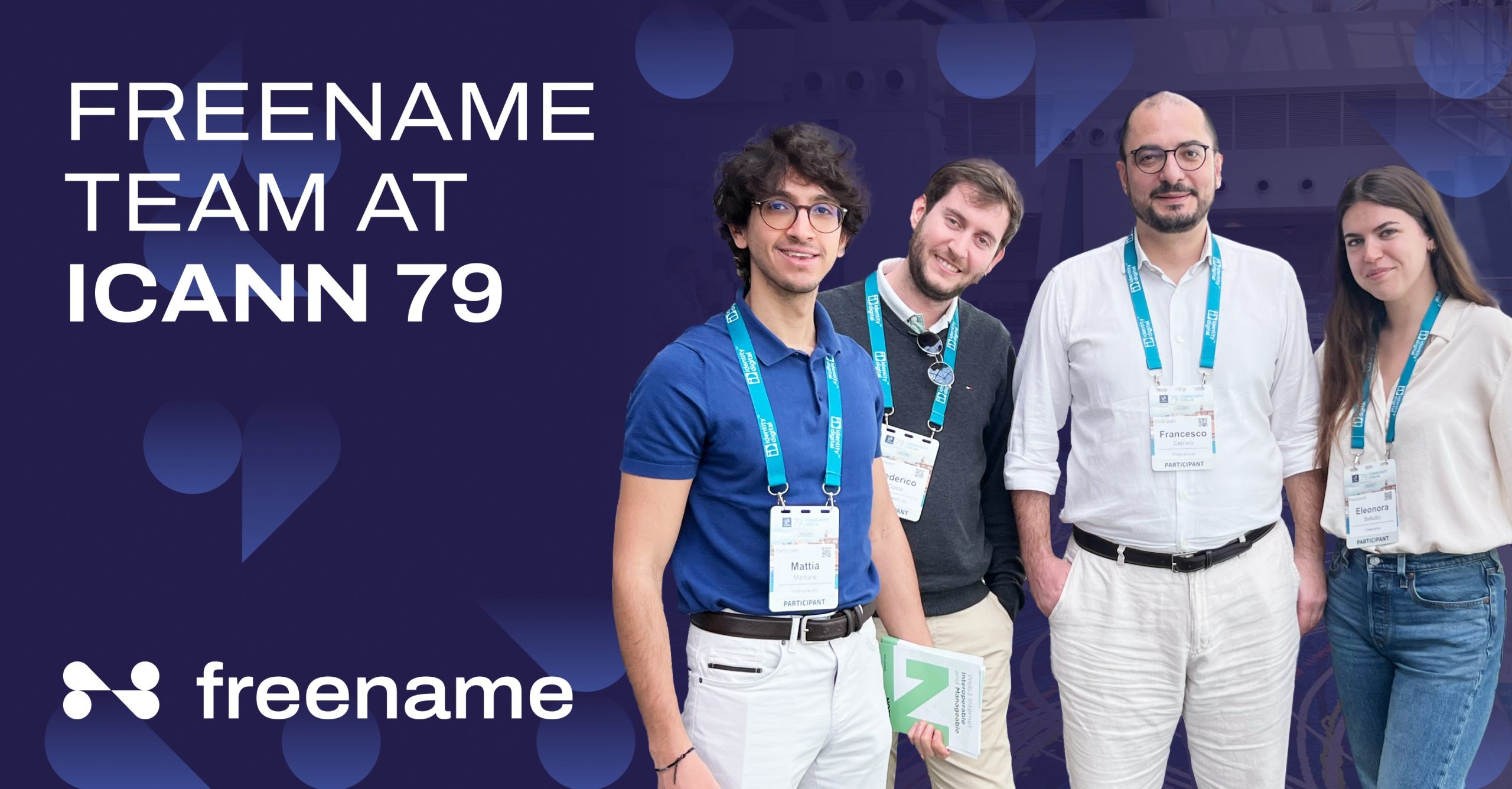 Freename Team at ICANN 79