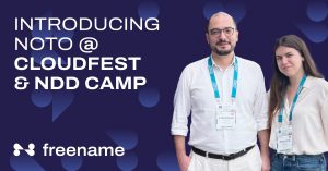 Introducing NOTO at Cloudfest and NDD Camp