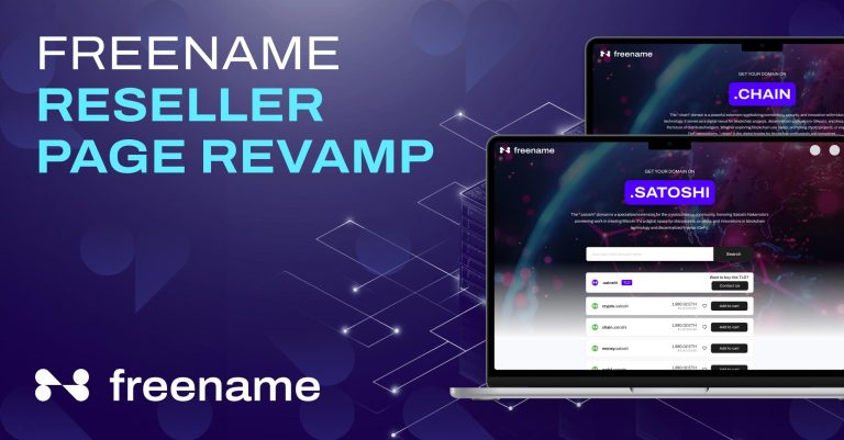 Freename Announces Revamped Reseller Pages