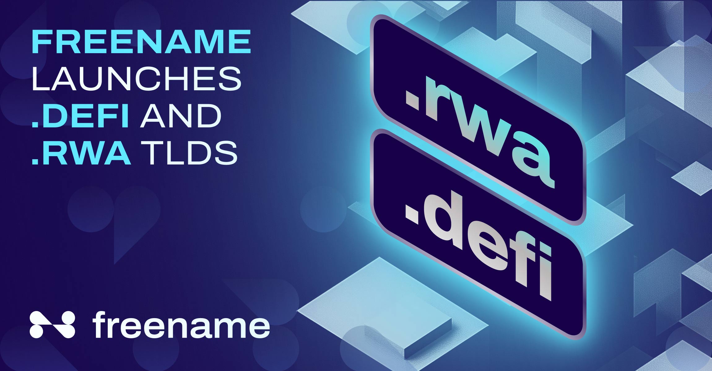 Freename launches .rwa and .defi TLDs